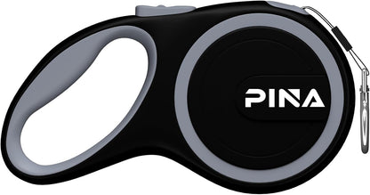 PINA Retractable Dog Leash, 26ft Dog Leash for Small Medium Large Dogs Up to 110lbs, 360 degrees Tangle-Free Strong Reflective Nylon Tape, with Anti-Slip Handle, One-Handed Brake, Lock - 2PACK - Image 9