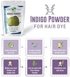 200 Grams indigo powder for black hair dye application