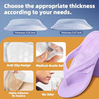 ZAIWOO wearable non-slip arch support sleeve being applied to a foot.