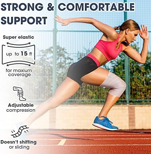 Bulk pack of 48 Leifide reusable medical bandages for sports injury recovery.