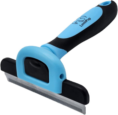 Pet Mat Remover - Professional Dematting Comb for Dogs and Cats - Stainless Steel Rounded Teeth for Gentle Knot & Tangle Removal - Dog Dematting Tools & Dog Grooming Supplies - Image 10