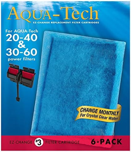 Close up of the coarse floss layer on the Aqua-Tech EZ-Change replacement filter