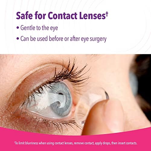 Sterile IVIZIA lubricant drops for hydrating strained eyes