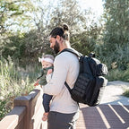 Tridee tactical diaper backpack with included portable changing pad