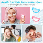 Travel-friendly eye wash station kit for quick relief from dry and irritated eyes.