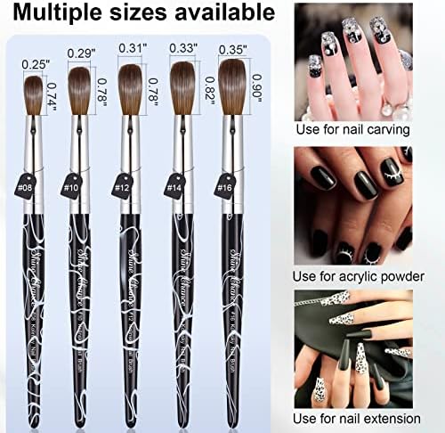 Professional manicure tool for acrylic nail extensions