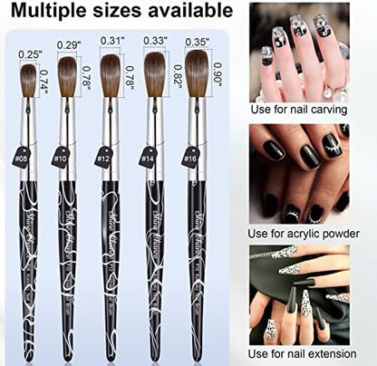 Professional manicure tool for acrylic nail extensions