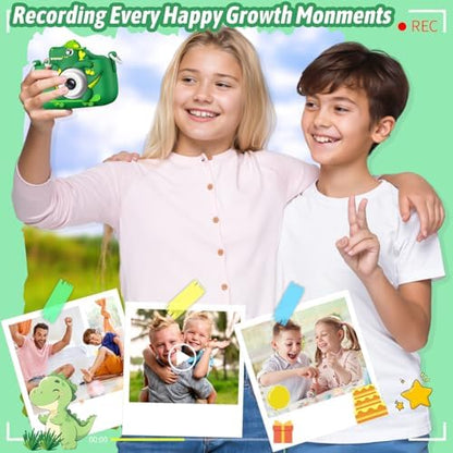 Dwfit imported kids video camera inside retail packaging with USB charging cable