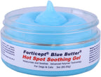 Forticept Blue Butter polymer technology protective barrier visual demo