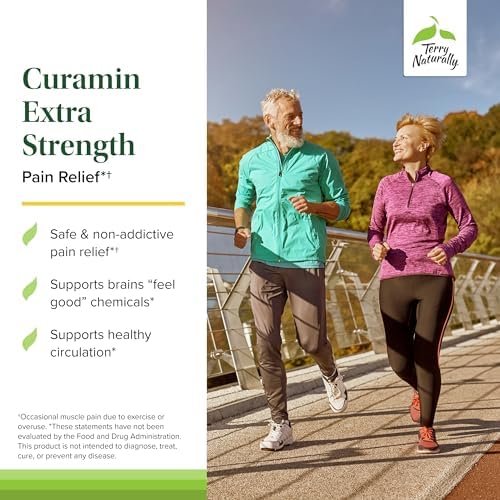 Close up of Terry Naturally Curamin Extra Strength packaging