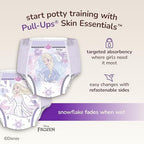 Pull-Ups girls training underwear size 4T to 5T showing the soft breathable material close up.