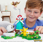 Detailed shot of the packaging box highlighting the 240 pieces and the authentic PokÃ©mon branding.