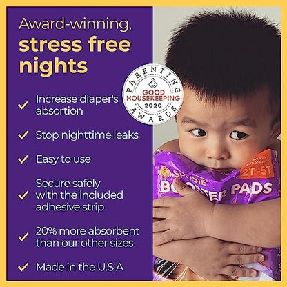 Package of Select Kids Sposie overnight leak protection pads