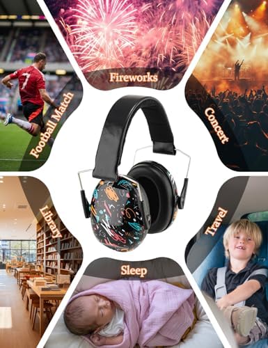 Product packaging and design details of Kimitimi autism sensory ear muffs