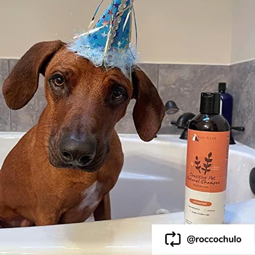 Kin+Kind natural dog and cat shampoo cap and pump detail