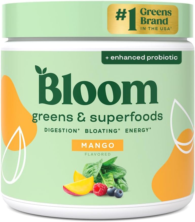 Bloom Nutrition Superfood Greens Powder, Strawberry Kiwi, 30 Servings - Image 13
