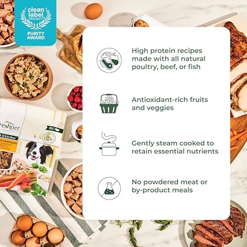 Freshpet natural dog food serving suggestion