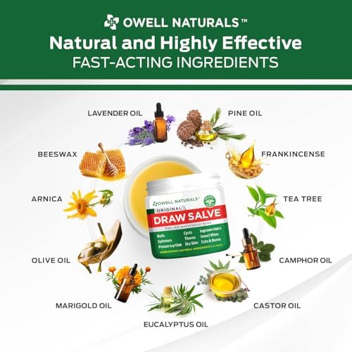 Maximum strength drawing ointment texture view for soothing insect stings