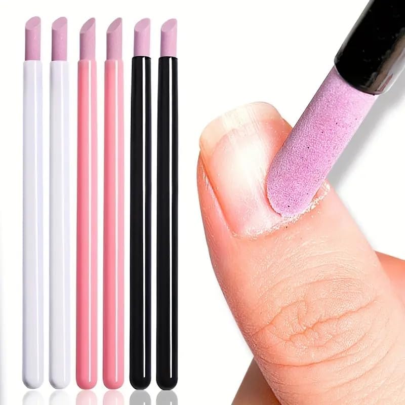 Sugar N Shine 5-piece quartz nail buffer and cuticle remover set front view