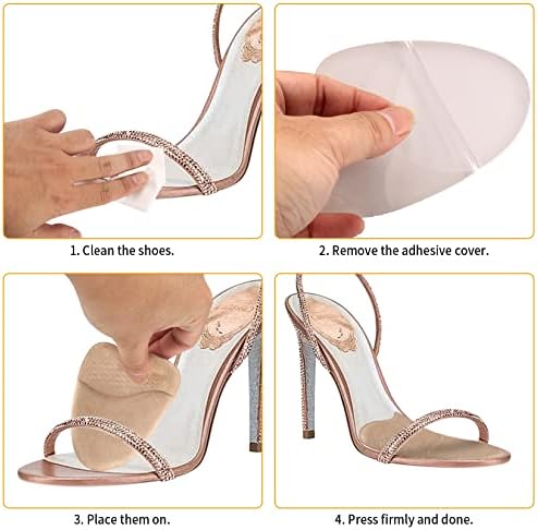 Self adhesive non sliding shoe inserts for women shoes too big
