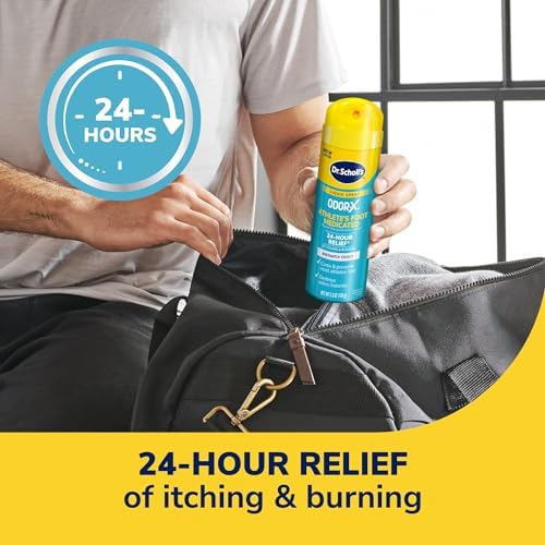 USA imported Dr. Scholl's Medicated Liquid Spray 5.3 Ounce canister.