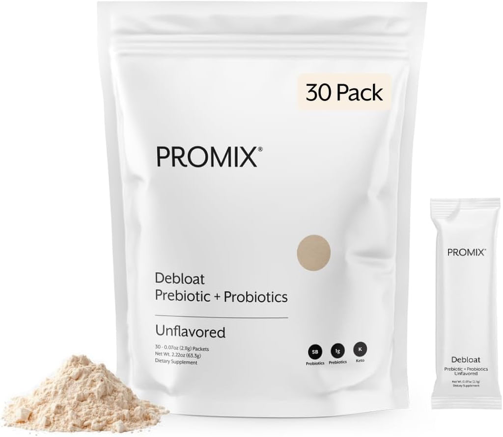 Promix Nutrition Debloat Powder for Gut Health, Reduces Bloating, 30ct - Image 13