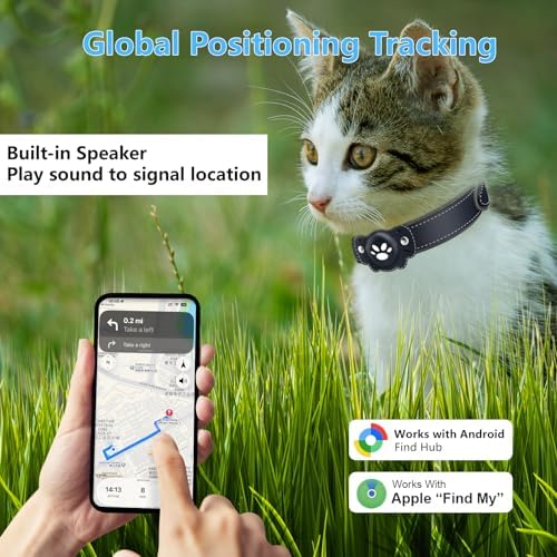 Infographic displaying the 365-day long battery life feature of the pet location device.