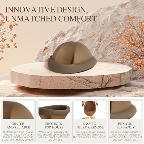 YTYOMUR period disc set with eco-friendly packaging for sustainable hygiene.