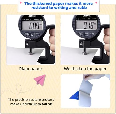 Detailed view of internal blank pages for kids journaling