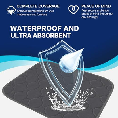 Close up view of Alsunny quilted absorbent bed pad fabric