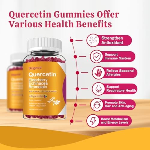 Sijigood eight in one upgraded formula supplement labeling detailing zinc vitamin c and elderberry ingredients