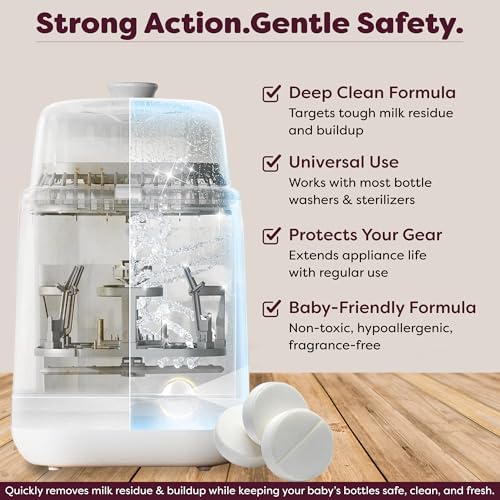 Grownsy 20 count descaling tablets packaging