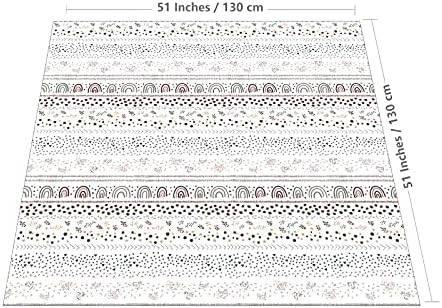 Womumon waterproof splash mat spread out on hardwood floor showing large coverage size