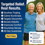 Side profile of Nuturna nerve health supplement bottle