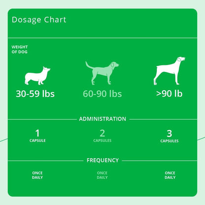 Dechra pet skin and coat health veterinary supplement label detailing EPA and DHA levels