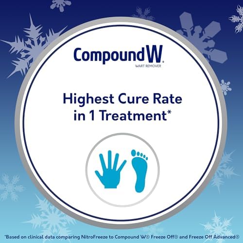 Compound W wart remover kit for common and plantar warts