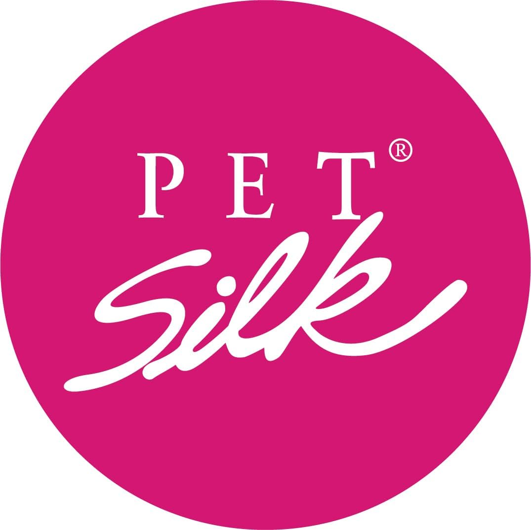 USA imported Pet Silk premium vegan pet grooming conditioner for detangling dull fur.