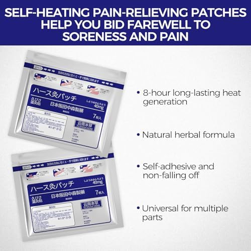 Platicat Warming Patches showing flexible application on a sore knee joint.