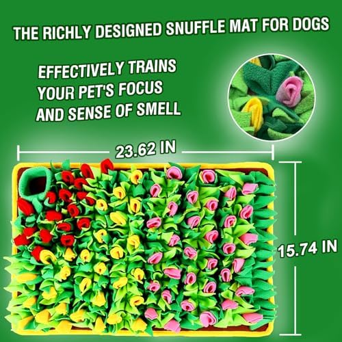 Mylifesion Snuffle Mat soft fleece fabric detail