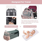 Jollito baby bag attached to stroller using built-in travel straps