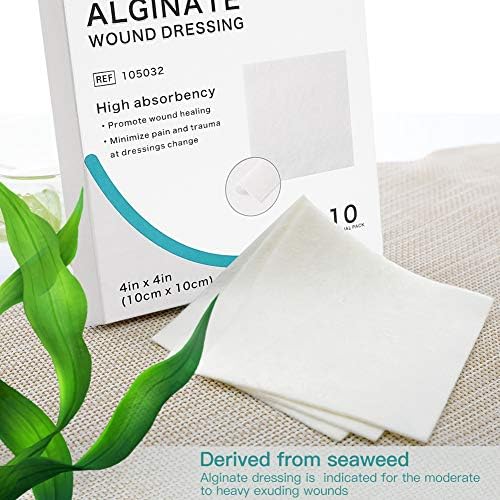 Dimora highly absorbent non stick medical gauze pad close up view