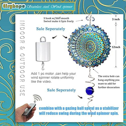 Eiryhope decorative wind spinner inside a gift box
