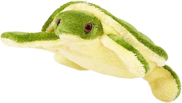 Close up of Fluff And Tuff Shelly Turtle embroidered eyes