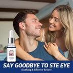 Penntr natural botanical extract eye relief serum retail package