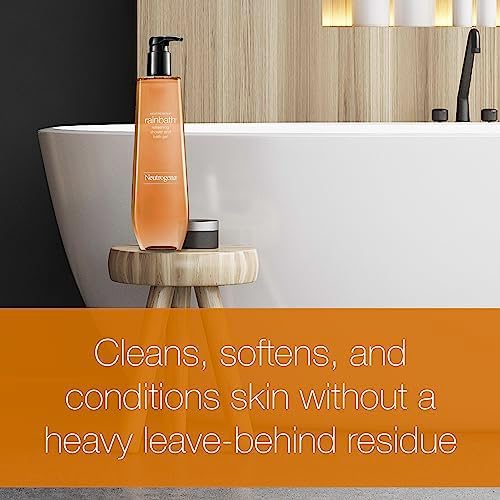 Clean-rinsing bath gel leaving skin smoother softer and revitalized