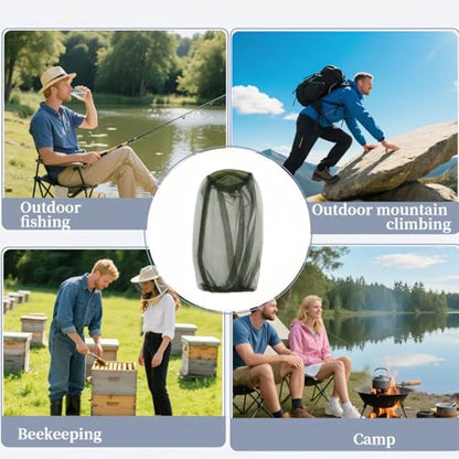 Chinshwehaw head net packaging and product dimensions display