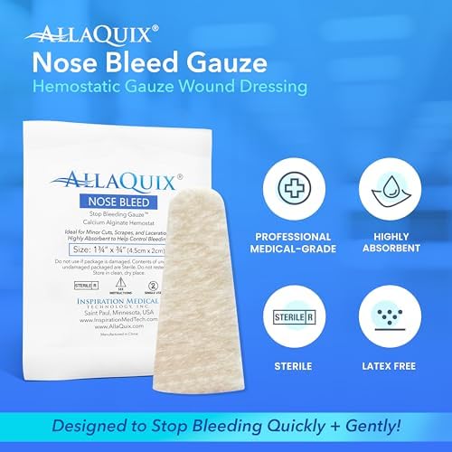 Premium imported USA nasal plugs for high altitude irritation and dry air nosebleed protection