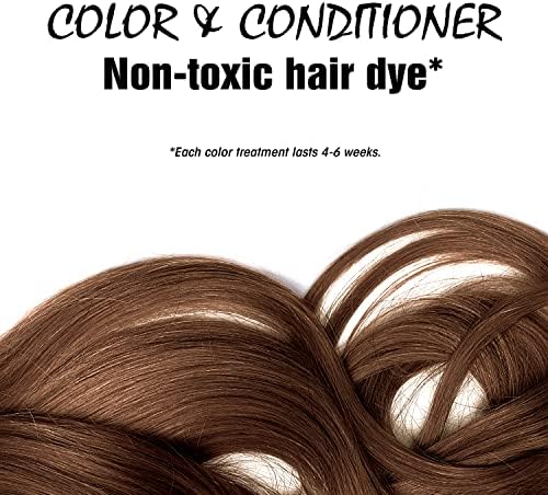 Side view of Light Mountain henna hair color packaging