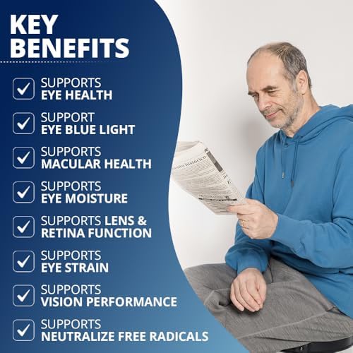 SightCare eye health formula bottle showing capsule count and key benefits