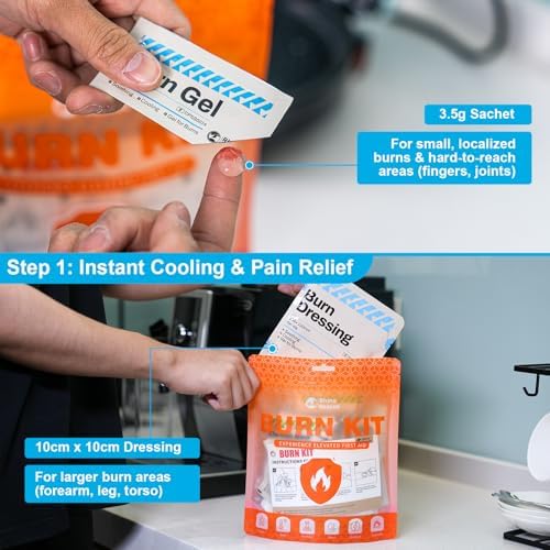 Rhino Rescue medical scissors and nitrile gloves first aid components